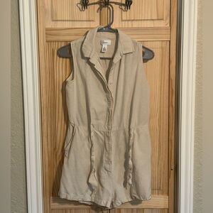 Japna Cream Women’s Romper